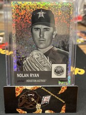 2022 Topps Chrome Platinum Black & White Mini Diamonds NOLAN RYAN #352 Astros