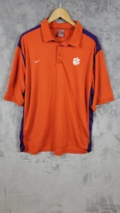 Polo Clemson Nike Para Hombre XL Naranja Calce Elástico Clemson Tigers - Imagen 1 de 10