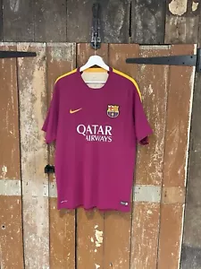 Maglia maglia allenamento Nike FCB 2015/16 Barcellona viola calcio calcio XL - Foto 1 di 16