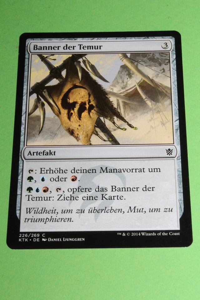 MTG Khans of Tarkir 1x Banner der Temur Common - Bild 1 von 1