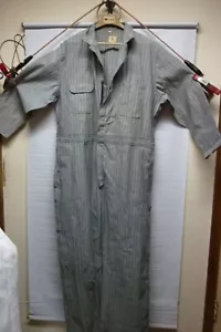 BLAUE BELL SANFORIZED HERRINGBONE COVERALL VINTAGE NOS GRÖSSE 50 USA - Bild 1 von 21