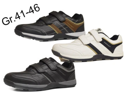 24-SALE.DE Herren Halbschuhe Gr.41-46 Turnschuhe Neu Mesh Sneaker Herrenschuhe Klett 2636