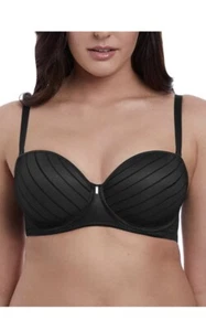 Freya BLACK Cameo Trägerloser BH, US 36GG Schwarz - Bild 1 von 6