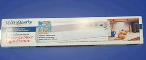Lights of America Under Cabinet Fixture 18” M# 7000 Hideaway Cord 15 Watt NOS - Picture 1 of 8