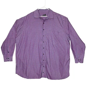 Rochester Egyptian Cotton Dress Shirt Men's 20 38/39T Tall Plaid Long Sleeve - Bild 1 von 15