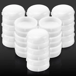 44 Packs 1-1/2" Wrought Iron Patio Furniture Chair Leg Caps - 1.5" Plastic Fu... - Picture 1 of 7