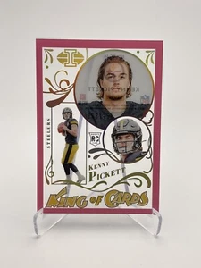 Kenny Pickett 2022 Illusions Football Rookie King of Cards Pink Acetate /399 - Picture 1 of 2