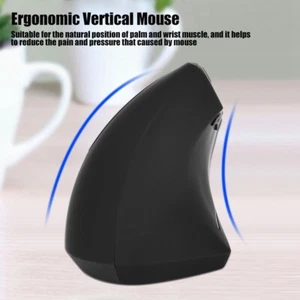 Mouse Wireless Charging Mouse Ergonomic Vertical Mouse Left Hand Optical for PC - Picture 1 of 12