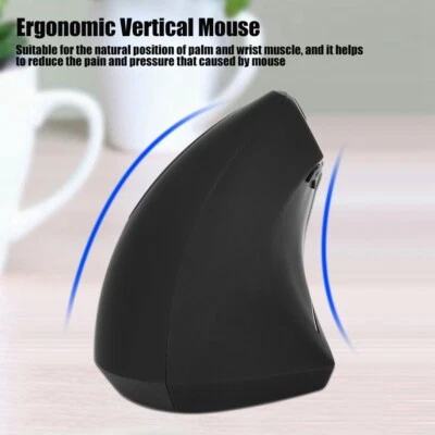 Mouse Wireless Charging Mouse Ergonomic Vertical Mouse Left Hand Optical for PC - Image 1 of 4