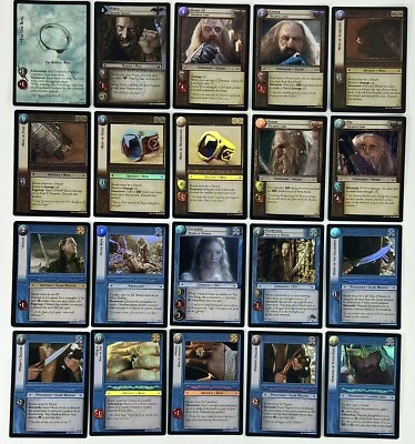 Decipher Lord of the Rings TCG: Reflections Near Complete Foil Set 49/52 NM-LP - Image 1 of 2
