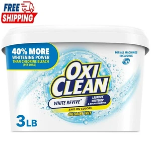White Revive Laundry Whitener and Laundry Stain Remover Powder, 3 lb - Picture 1 of 4