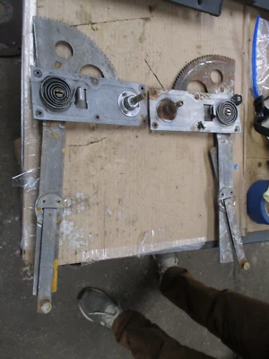 1936 Cadillac Series 75 Right & Left Front Door Window Regulators - Image 1 of 4