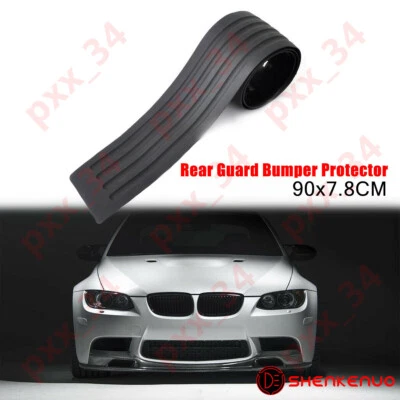 🔥🔥 For BMW 1 2 3 4 5 6 7 8 Series Car Rear Bumper Sill Plate Rubber Cover Trim - Image 1 of 4