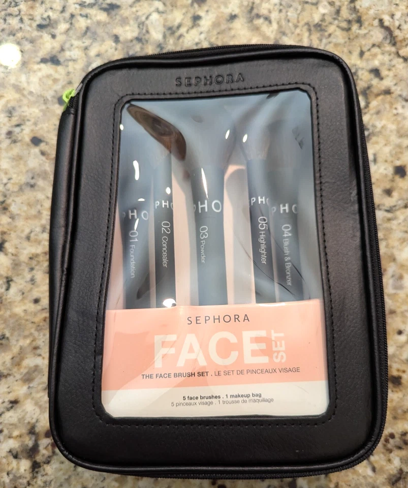 Sephora Collection The Face Brush Set 5 Brushes