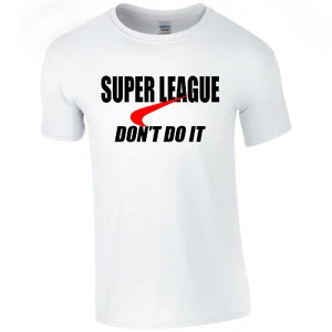 Fußball Fans gegen Superliga Tshirt No to Superleague T Shirt Fan T-Shirt  - Bild 1 von 1