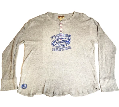 Camisa Henley De Colección Florida Gators Izod Para Hombres Talla XL Gris Universidad de Florida Foto 1 de 4
