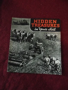 1937 Keystone Steel & Wire Co. Advertising Book Hidden Treasures in Your Soil - Picture 1 of 10