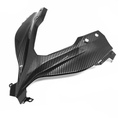 Front Upper Mid Headlight Fairing Carbon Fiber For KAWASAKI NINJA 300 2013-2017 - Image 1 of 4