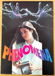 Programa de películas Phenomena 1985 Japón Jennifer Connelly, Donald Pleasence - Imagen 1 de 7