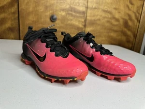 Nike pink schwarz 856435-066 FastFlex Softball Fußballschuhe Größe 4,5 Y Mädchen Jugend - Bild 1 von 8