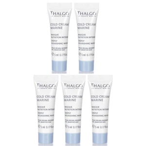 Thalgo Cold Cream Marine Deeply Nourishing Mask 0.17oz/5ml Sample Set of 5 - Picture 1 of 1