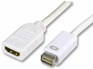 PRO SIGNAL - Mini DVI Male to HDMI Female Adaptor, 30cm - Picture 1 of 1