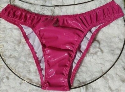 Slip Lackslip Lack fuchsia Lackleder Damenslip v. Laexa - Bild 1 von 2