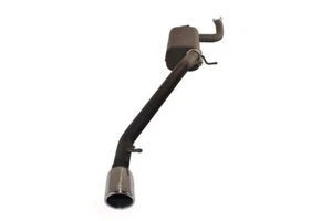 muffler for Mazda 3 BK HB 1.6 77kW 2003 2004 2005 2006 Single Round Tip 80mm - Picture 1 of 6