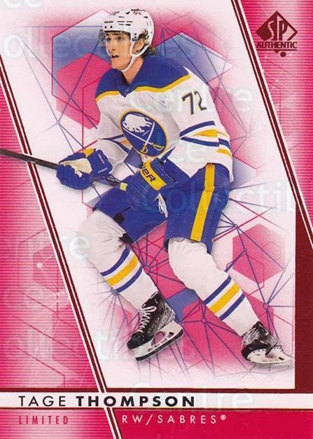 2022-23 SP Authentic Red #72 Tage Thompson - Image 1 of 1