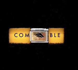 Genuine Nomination Composable Classic 18K Gold Graduation Charm 030284/27 - Picture 1 of 4