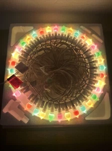 Vintage Pastel 35 Minature lites Indoor Outdoor Easter Colors - Picture 1 of 4