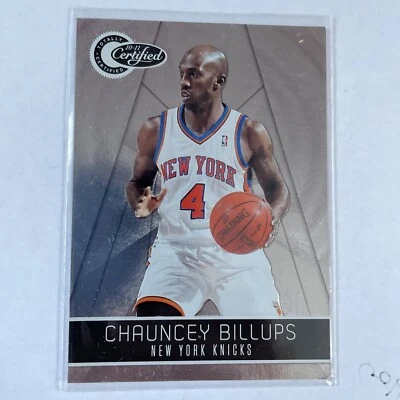 2010-11 Chauncey Billups Totally Certified    948/1849  Knicks #66 - Image 1 of 3