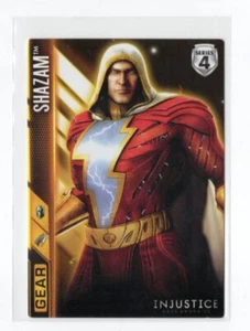 DC Injustice Gods Among Us Arcade Series 4 Shazam (Gear) Trading Card #123 - Bild 1 von 1