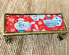 Dollhouse Miniature Chinoiserie Painted Lacquered Coffee Table Stand Red 1861
