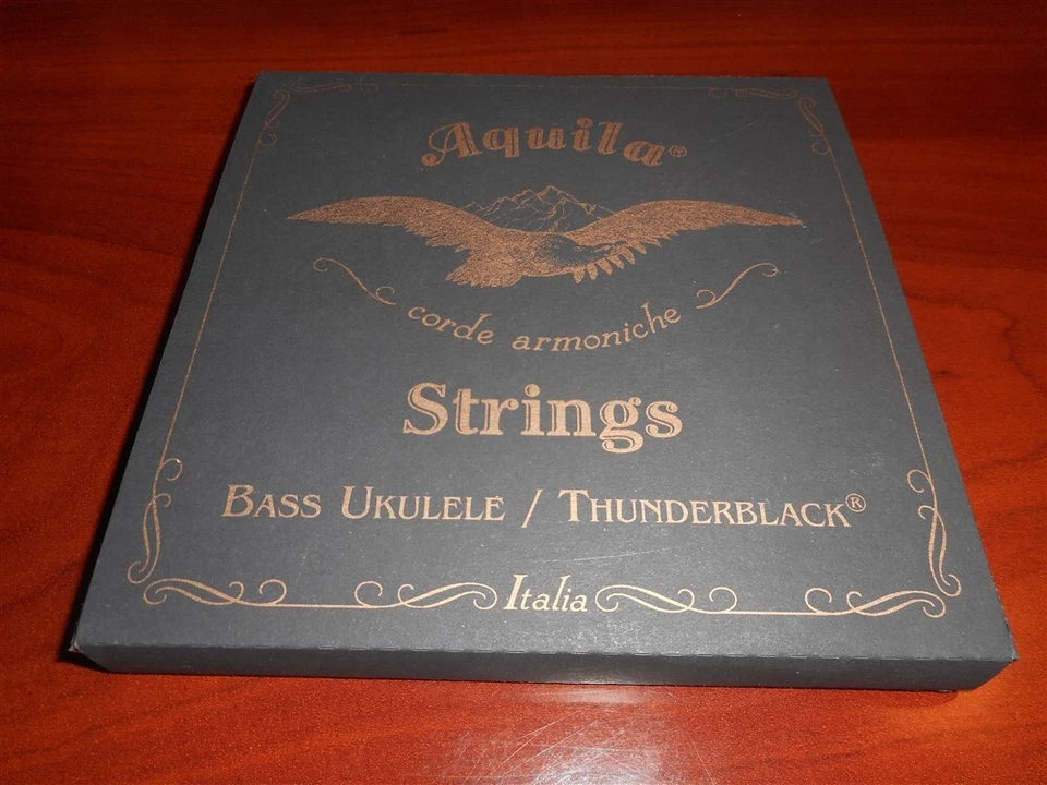 NEW - Aquila 140U Thunderblack 4-String Bass Ukulele Strings - Image 1 of 1