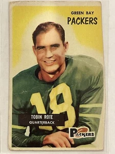 1955 Bowman Tobin Rote #74 Vintage Football Green Bay Packers - Picture 1 of 2