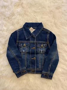 NWT! The Children's Place Girl's Denim Jean Jacket Size XS, 4 - Picture 1 of 1