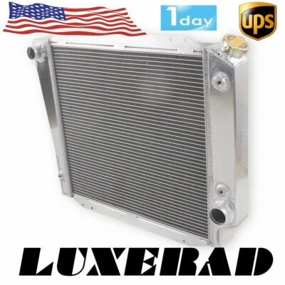 Ford Bronco 1968 1969 1970-1977 5,0 302 V8 AT/MT 3 filas CC521 radiador de aluminio Foto 1 de 4