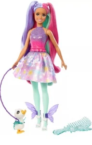 Barbie The Glyph Doll with Fairytale Outfit and Pet from Barbie A Touch of Magic - Picture 1 of 2