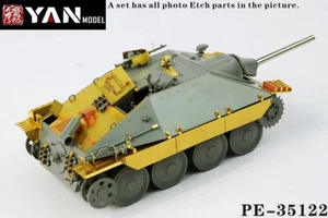 Yan Model YA-PE35122 1/35 38(t) Hetzer Late Photo Etches for Takom 2172 - Picture 1 of 5