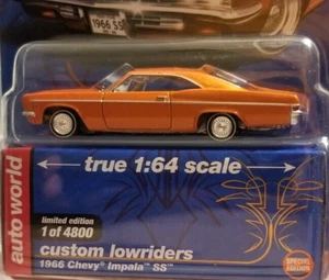 Auto World 1966 Chevy Impala SS 1:64 Diecast Car Custom Lowriders MiJo - Bild 1 von 5