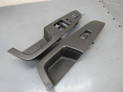 Manija de agarre interior Honda Prelude fibra de carbono izquierda derecha 1997-2001 OEM Foto 1 de 4