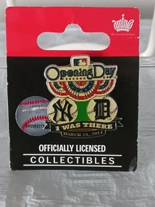 New York Yankees Lapel Pin - 2011 Opening Day - Tigers - Picture 1 of 1