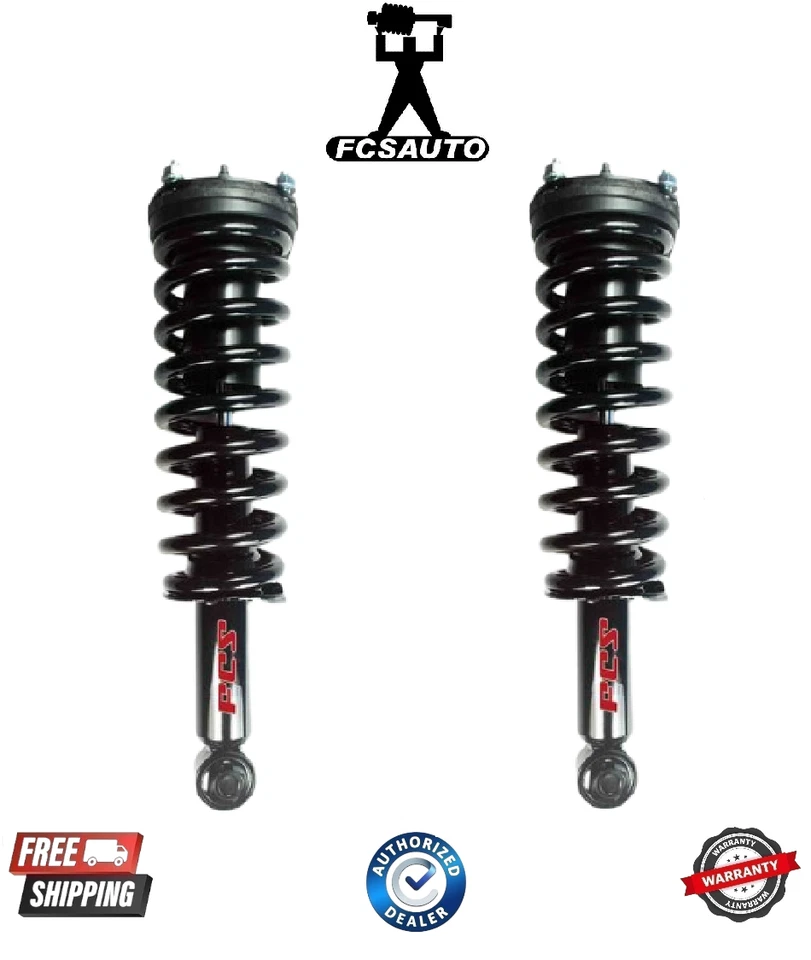 前 L/R 悬架支柱和线圈弹簧 FCS 适用于 04-08 雪佛兰 Colorado GMC — 第 1/1 张图片