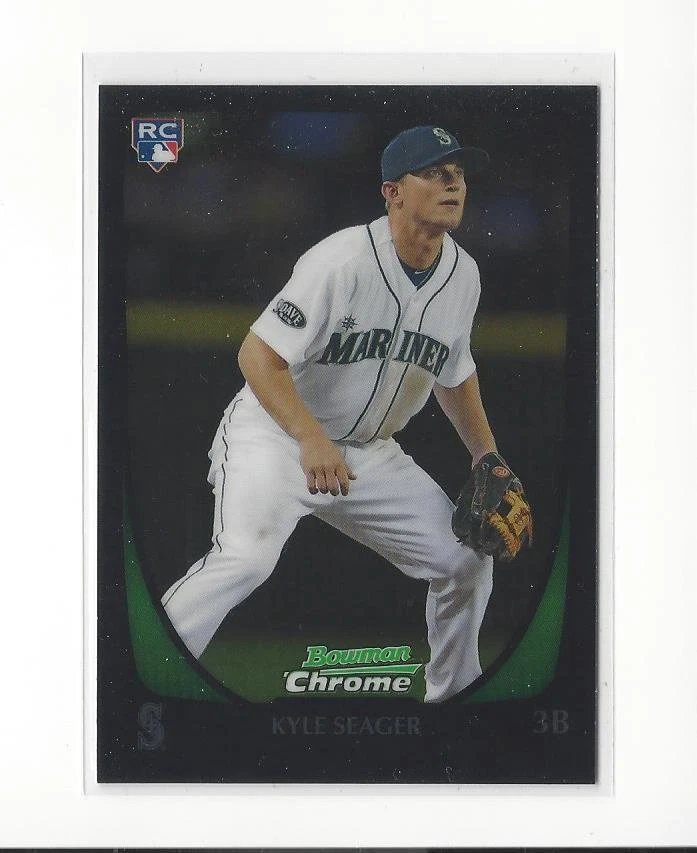 Bowman Chrome Draft #103 2011 Kyle Seager RC Rookie Mariners Foto 1 de 1