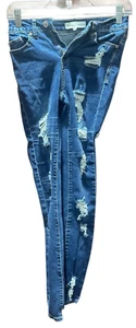 Jeans junior quasi famosi strappati invecchiati taglia 0 - Foto 1 di 2