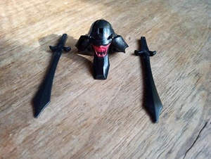 Ronin Warriors Talpa Figure Maschera e Due Spade Accessori Ricambi Originali 1995 - Foto 1 di 7