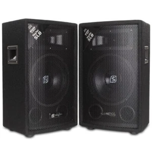 COPPIA CASSE ACUSTICHE PASSIVE 800W peak WOOFER 8" ALTOPARLANTI * no amplificate - Foto 1 di 6