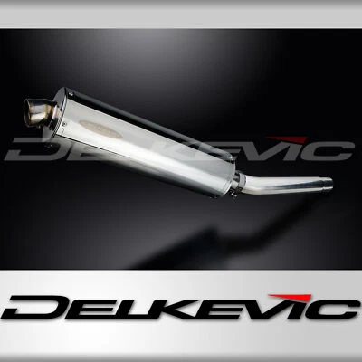 Suzuki GSX-R1000 2005-2006 Slip On 18" Oval Stainless Exhaust Muffler Kit - Image 1 of 4