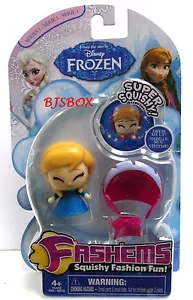 Disney Frozen Deluxe Fashems Anna with Bonnet & Cape Super Squishy Series 1 New - Bild 1 von 2